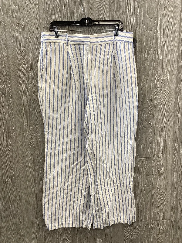 Pants Other By Loft In Blue & White, Size: 12