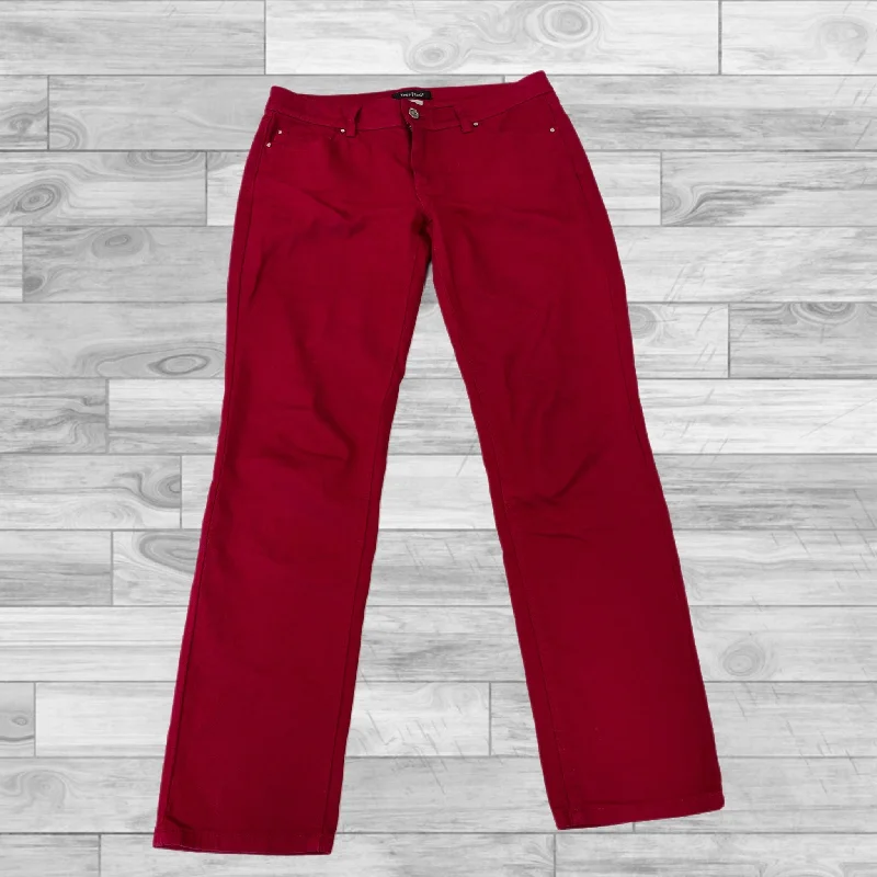 Pants Other By White House Black Market In Red, Size: 8