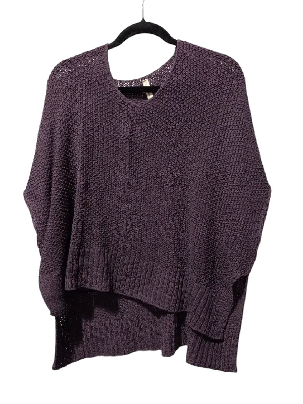 Top 3/4 Sleeve By Wishlist In Purple, Size: S