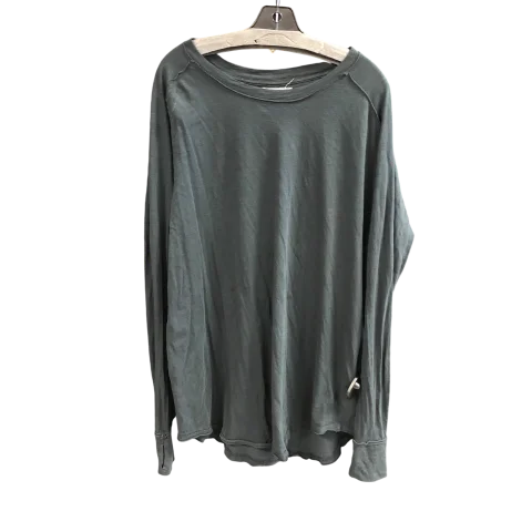 Top Long Sleeve By Calvin Klein In Black, Size: Xl