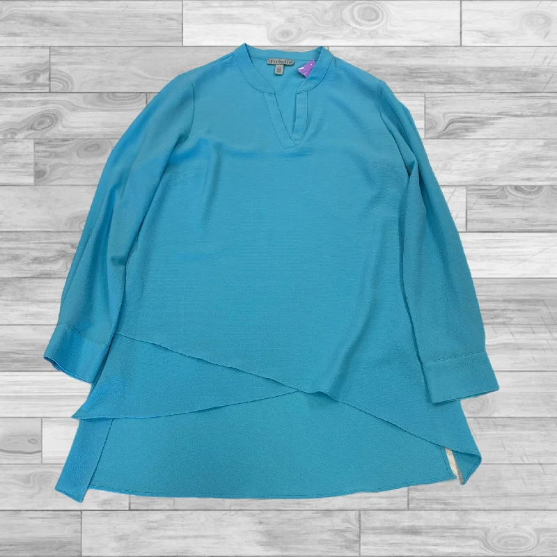 Top Long Sleeve By Clothes Mentor In Blue, Size: S