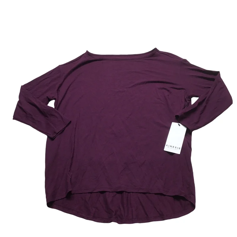 Top Long Sleeve By Clothes Mentor In Purple, Size: S