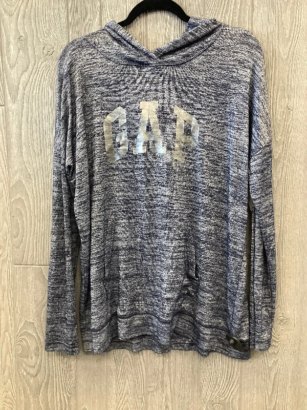 Top Long Sleeve By Gap In Blue, Size: Xl