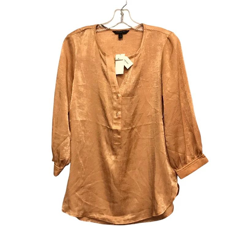 Top Ls By Banana Republic In Copper, Size:S