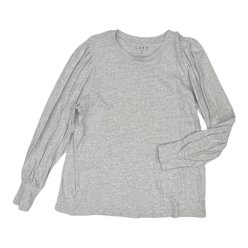 Top Ls By Loft In Grey, Size:Xl